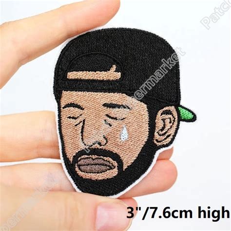 Sad Drake Patch Music Artist Embroidered Iron On Patches for clothing ...