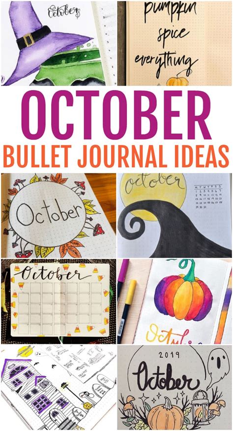 October Bullet Journal Ideas | Today's Creative Ideas