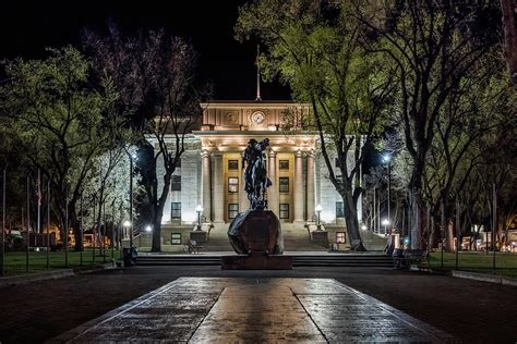 Courthouse at Night Prescott Arizona Photograph by Glenn DiPaola | Pixels