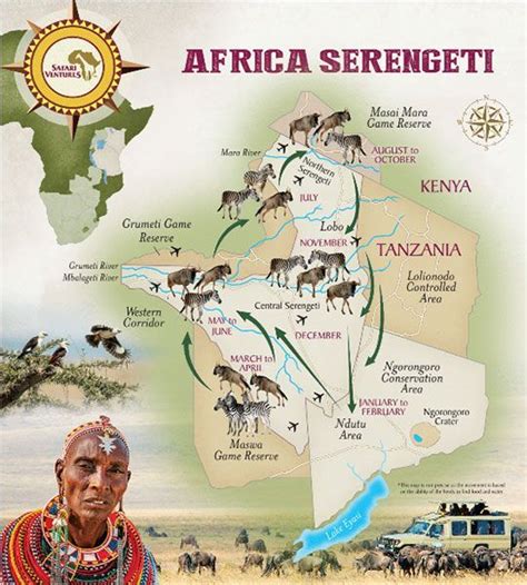 Serengeti Migration Map | domainecooncatsny