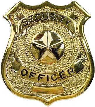 Download - Silver Security Officer Shield Badge - Free Transparent PNG ...