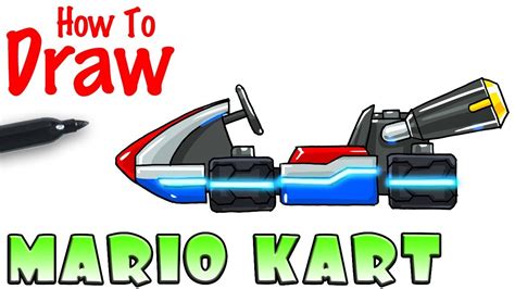 How To Draw Mario Kart Characters - Treatbeyond2