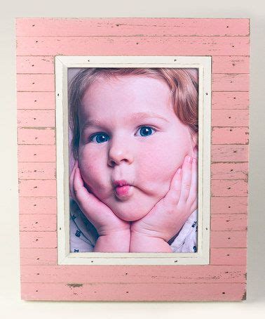 Light Pink Distressed Wood Frame by Azzure Home #zulily #zulilyfinds Frame It, Wood Frame, Buy ...