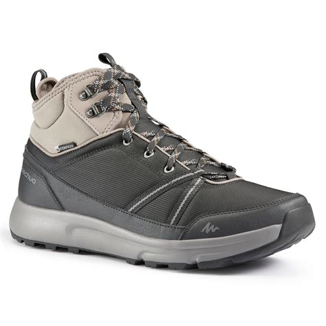 Buy Men's waterproof off-road hiking shoes NH150 Mid WP Grey Online ...