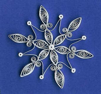 Quilled Snowflakes