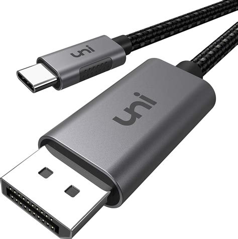 Amazon.com: USB C to DisplayPort Cable 3ft (4K@60Hz, 2K@165Hz), uni ...
