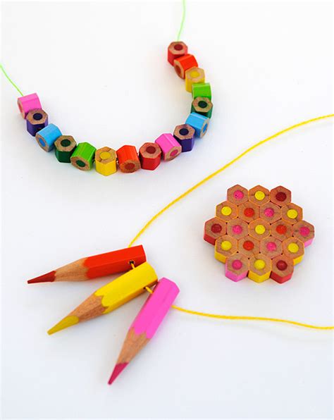 Colored Pencil Jewelry | Fun Family Crafts