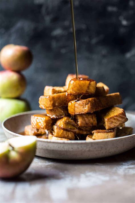 Apple Butter Cinnamon French Toast Sticks + Video - Half Baked Harvest