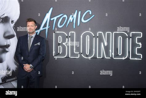 David Leitch attending Atomic Blonde' American Premiere held at the Theatre at ACE Hotel Stock ...