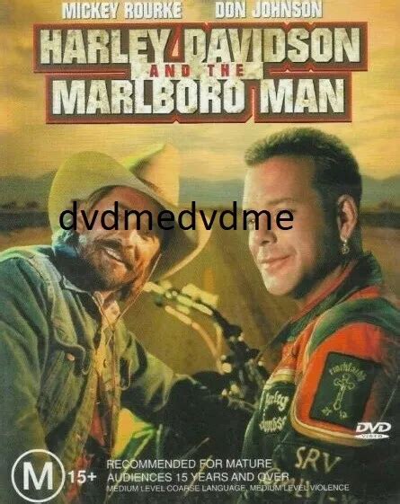 HARLEY DAVIDSON AND The Marlboro Man DVD Mickey Rourke Don Johnson Brand New Aus $8.81 - PicClick