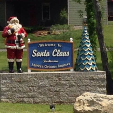 Santa Claus - Indiana | Santa claus indiana, Santa claus, Santa