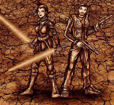 KOTOR Jedi and Carth Onasi by freyah on DeviantArt