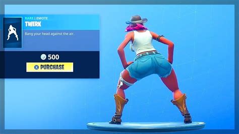 Fortnite should add a twerk emote! : r/FortNiteBR