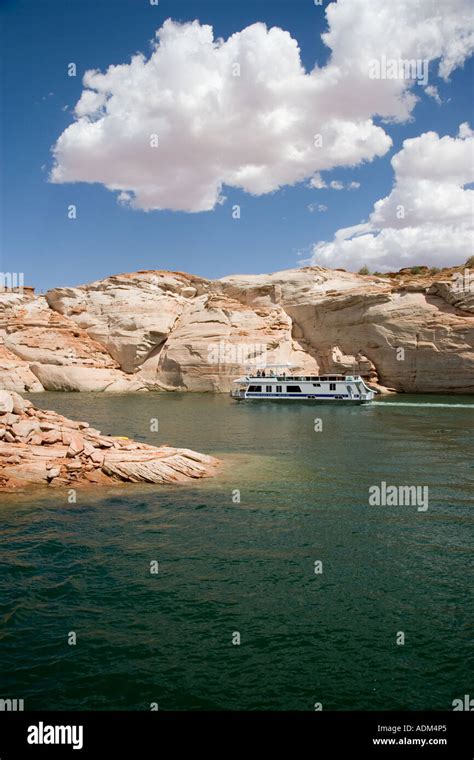 Lake Powell Page Arizona Stock Photo - Alamy