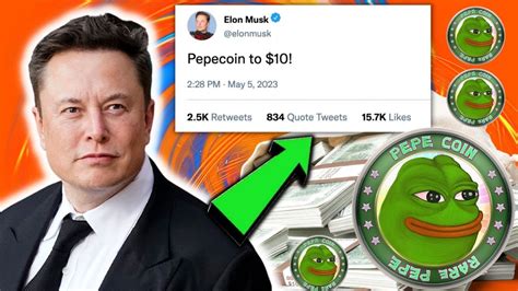 ELON MUSK JUST BOUGHT PEPE! PEPE COIN TO $1 CONFIRMED - PEPE COIN NEWS ...