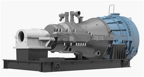 Siemens sst-800 steam turbine 3D model - TurboSquid 1400543