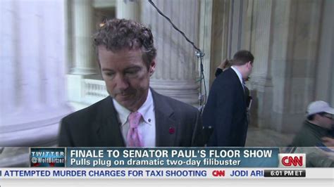 Finale to Rand Paul's floor show | CNN