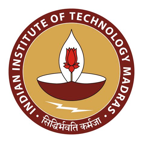 Indian Institute of Technology Madras Logo (IIT Madras) - PNG Logo ...