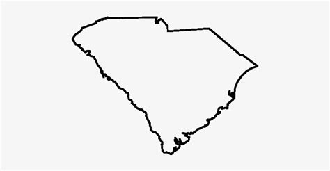 Best Photos Of South Carolina Silhouette - Outline Of South Carolina ...