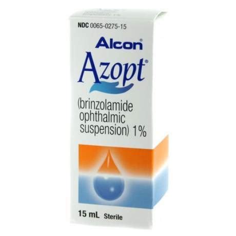 Azopt: 1% Brinzolamide Eye Drops for Dogs - VetRxDirect | 15mL