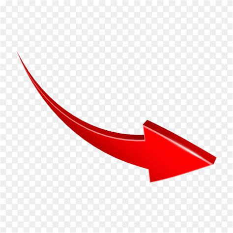 3D red arrow icon on transparent background PNG - Similar PNG