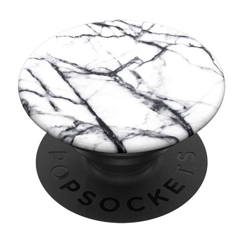 PopSockets Swappable PopGrip - Dove White Marble | Popsockets, Cell phone grip, Phone grip and stand