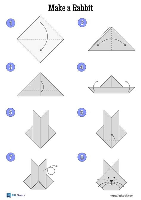 9 Easy origami animals (PDF) - ESL Vault