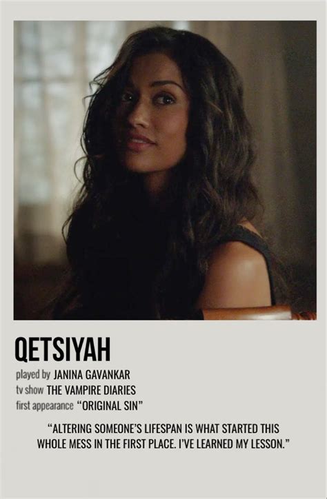 qetsiyah | Vampire diaries movie, The vampire diaries characters ...