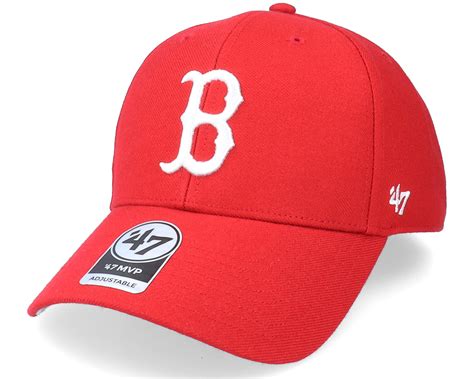 Boston Red Sox Mvp Red Adjustable - 47 Brand cap | Hatstoreworld.com