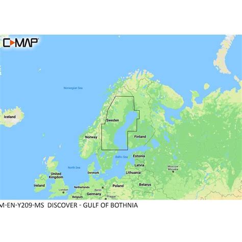 C-map Gulf Of Bothnia map | Waveinn