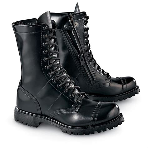 Men's Corcoran® 10" Side - zip Field Boot, Black - 123784, Combat ...