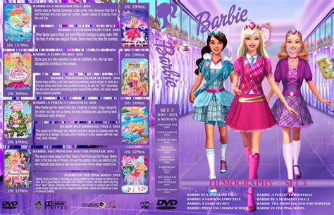 Barbie_Collection_Set_3_3370_x_2175 - Movie DVD Custom Covers - Barbie Collection Set 3 3370 x ...