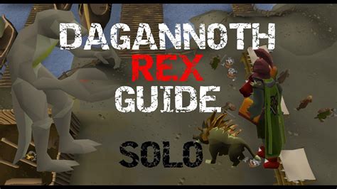 Dagannoth Rex Guide | Solo Low Level and High Level [OSRS] - YouTube