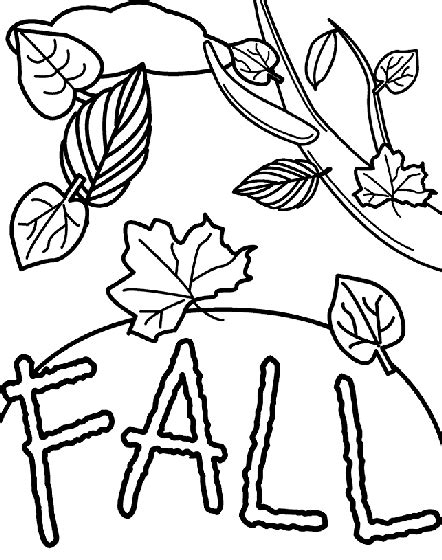 Printable September Fall Coloring Pages for Toddlers, Preschoolers, Kids - image #4730463 on ...