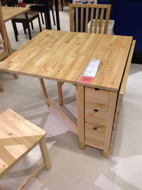 Folding table at IKEA | Ikea dining, Space saver kitchen table, Ikea dining table