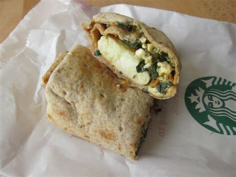 Review: Starbucks - Spinach & Feta Breakfast Wrap