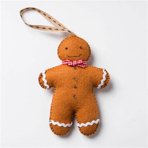 Corinne Lapierre Gingerbread Man Felt Craft Kit