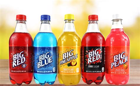 Amazon.com: Big Red Soda 20 oz 24 Pack Bundle By Louisiana Pantry (Big ...