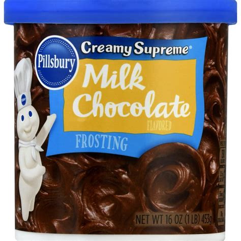 Pillsbury Milk Chocolate Frosting 15.6 oz - Walmart.com - Walmart.com