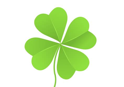 Four leaf clover vector illustration