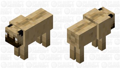 Pug Minecraft Mob Skin