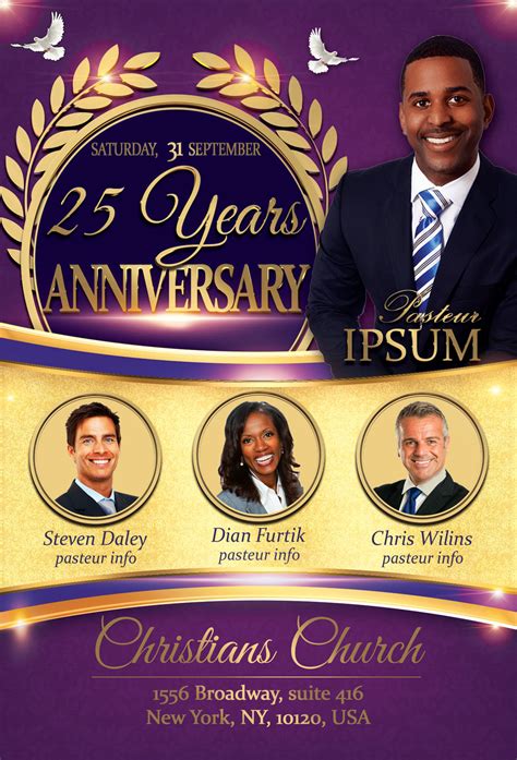 Church Anniversary Flyer