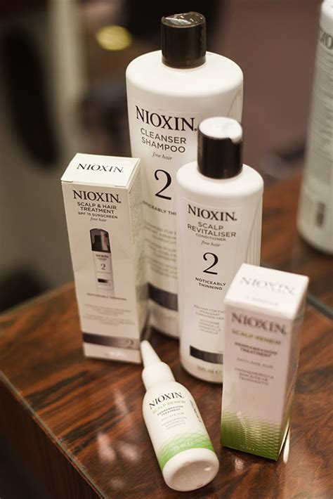 Before and after Nioxin with Sassoon | thankfifi