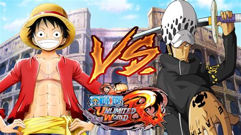 LUFFY VS LAW- Game play - YouTube