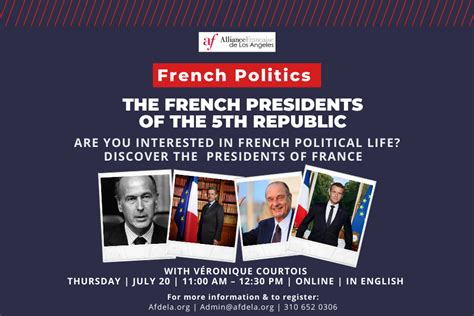 French Politics – The French Presidents of the 5th Republic | Alliance ...