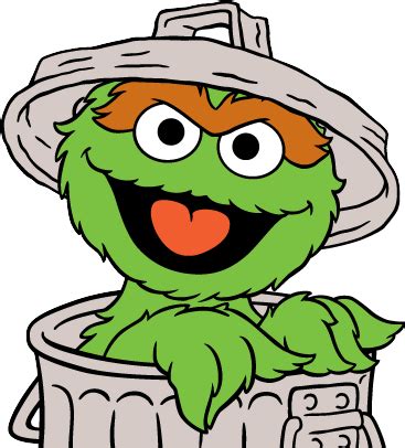 Oscar The Grouch Clipart