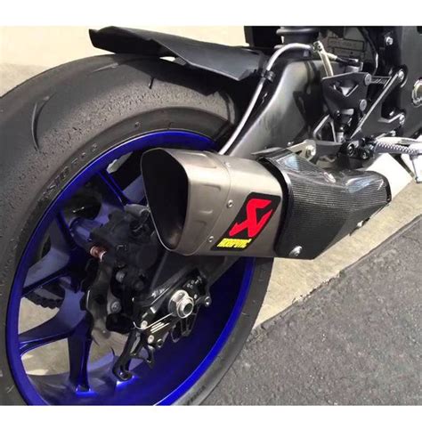 Akrapovic GP Titanium Slip-On Exhaust for Yamaha R1 R1M 2015 to 2021 | Motomillion