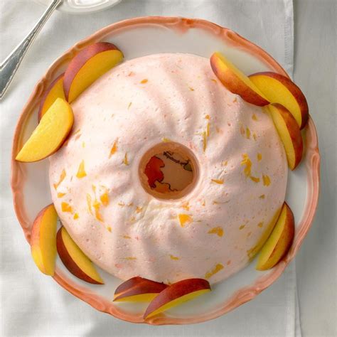 Peach Bavarian | Recipe | Fluff desserts, Desserts, Jello recipes