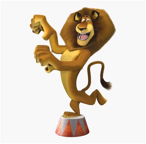 Circus Lion Png - Alex Madagascar Png, Transparent Png - kindpng