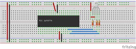 PIC16F877A and RGB LED example – Get micros